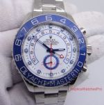 Rolex Yachtmaster 2 Prijs Replica SS Watch 116680 White Face Blue Bezel